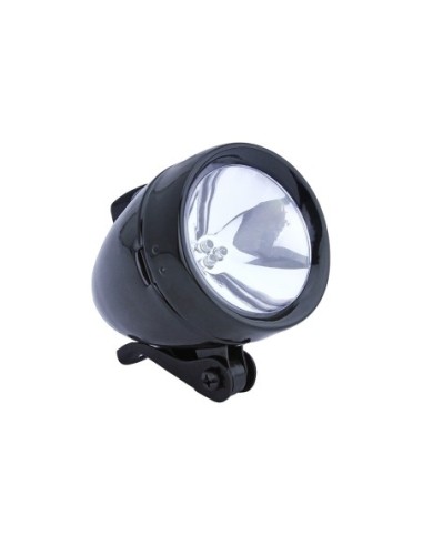 Bullet Light 3/Led Bulb 777 Black.